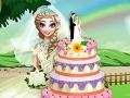 Spel Elsa's Wedding Cake Cooking