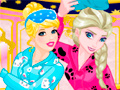 Spel Princesses Pajama Party Funny Faces
