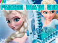 Spel Frozen Math Quiz