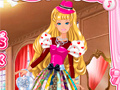 Spel Barbie's Valentine's Patchwork Dress