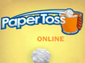 Spel Paper Toss Online
