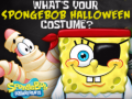 Spel What's your spongebob halloween costume?