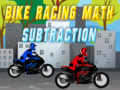 Spel Bike racing subtraction