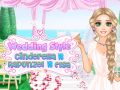 Spel Wedding Style Cinderella vs Rapunzel vs Elsa
