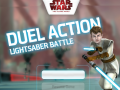 Spel Star Wars Duel Action Lightsaber 