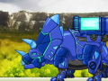 Spel Combine! Dino Robot 2 Triceratops Blue plus