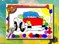 Spel Cartoon Cars Coloring Book