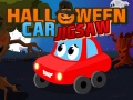 Spel Halloween Car Jigsaw