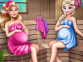 Spel Cute Mommies Pregnant Sauna
