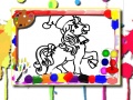Spel Horse Coloring Book