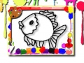 Spel Fish Coloring Book