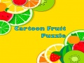 Spel Cartoon Fruit Puzzle