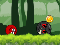 Spel Ball Hero Adventure: Red Bounce Ball