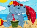 Spel Hippo Jigsaw