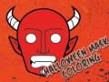 Spel Halloween Mask Coloring Book