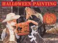 Spel Halloween Painting