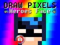 Spel Draw Pixels Heroes Face