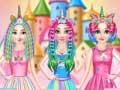 Spel Princesses Rainbow Unicorn Hair Salon