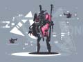 Spel Alien Robot Warrior Hidden