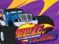 Spel Baze and the monster machines Coloring Book