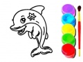 Spel Dolphin Coloring Book