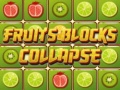 Spel Fruits Blocks Collapse