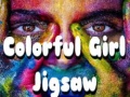 Spel Colorful Girl Jigsaw