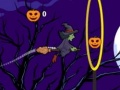 Spel Flying witch halloween