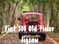 Spel Fiat 500 Old Timer Jigsaw