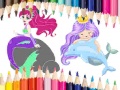 Spel Mermaid Coloring Book
