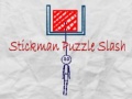 Spel Stickman Puzzle Slash