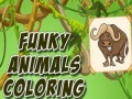 Spel Funky Animals Coloring