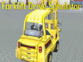 Spel Forklift Drive Simulator