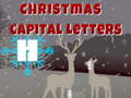 Spel Christmas Capital Letters