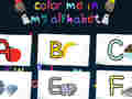 Spel Color Me In My Alphabet
