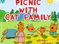 Spel Picnic With Cat Family