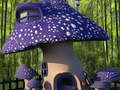 Spel Funny Mushroom Houses Jigsaw