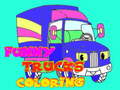 Spel Funny Trucks Coloring