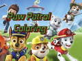 Spel Paw Patrol Coloring