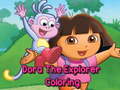 Spel Dora The Explorer Coloring