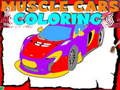 Spel Muscle Cars Coloring