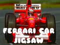 Spel Ferrari Car Jigsaw