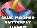 Spel Blue Morpho Butterfly Jigsaw