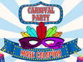 Spel Carnival Party Mask Coloring