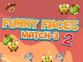 Spel Funny Faces Match-3 2