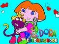 Spel Back To School Coloring Book Dora