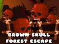 Spel Brown Skull Forest Escape