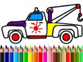 Spel Back To School: Truck Coloring Book