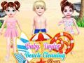 Spel Baby Taylor Beach Cleaning Day