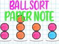 Spel Ball Sort Paper Note